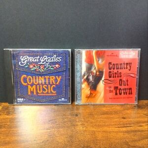 Lot of 2 Country Music CDs, Great Ladies Of & Country Girls Out On The Town